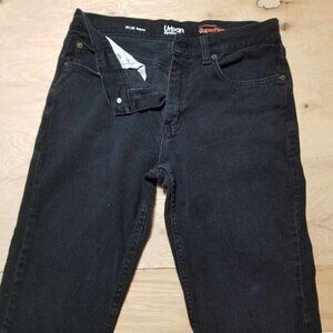 Urban Pipeline SuperFlex Regular Fit Black Jeans